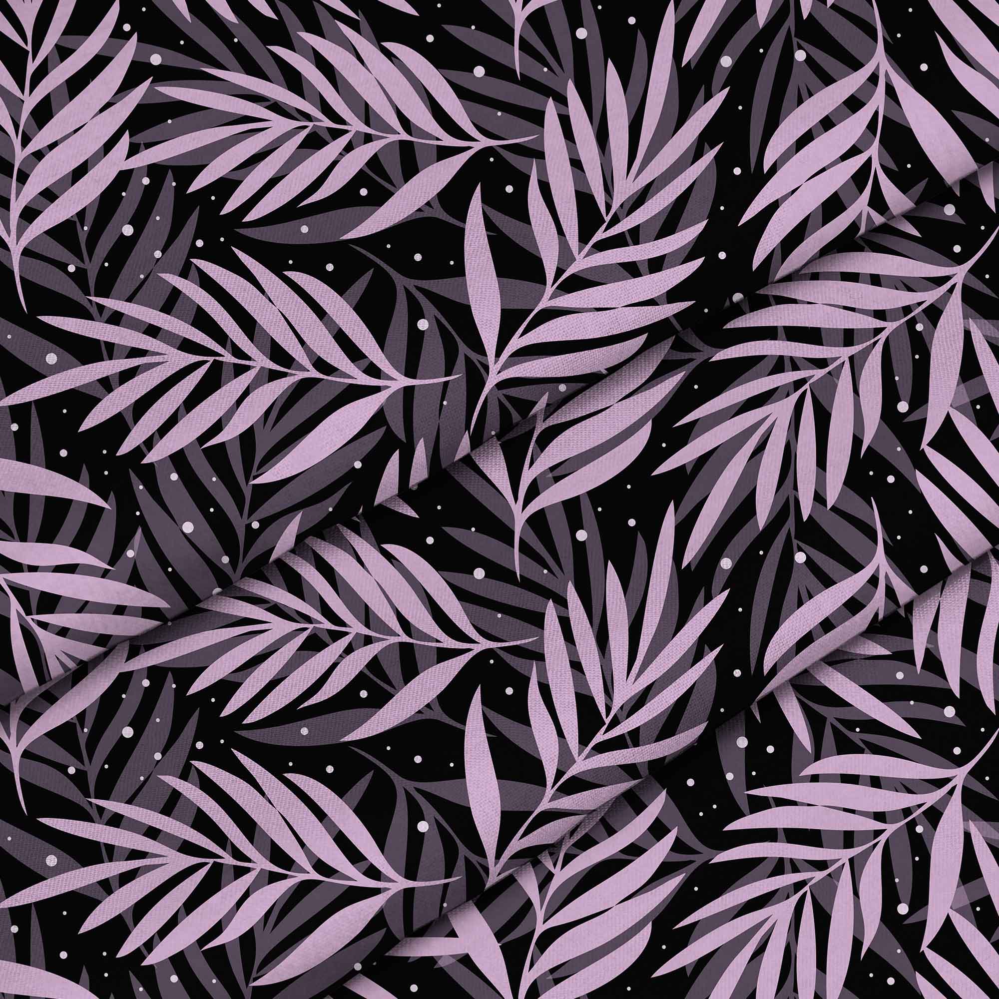 Palm Leaves in the Night-Panama