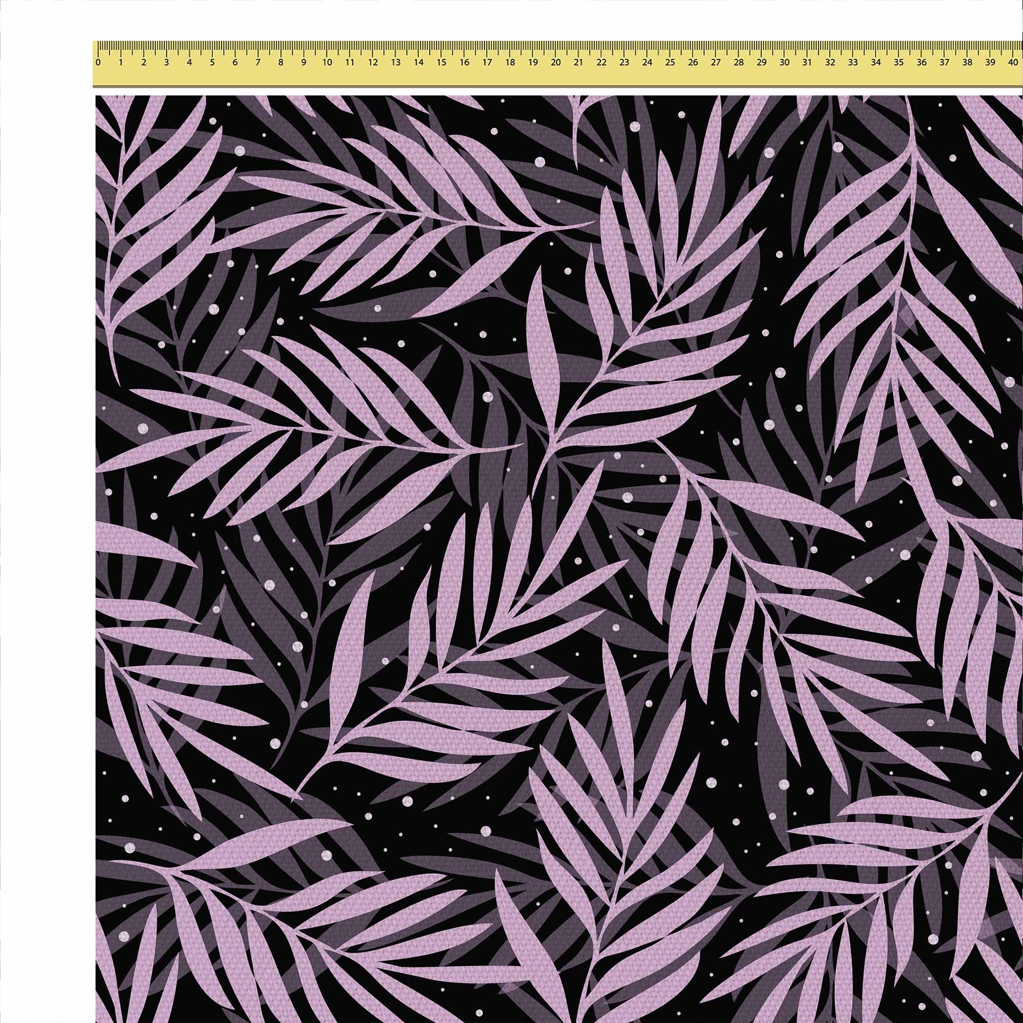 Palm Leaves in the Night-Velvet