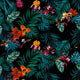 Dark Botanic Red-Oxford