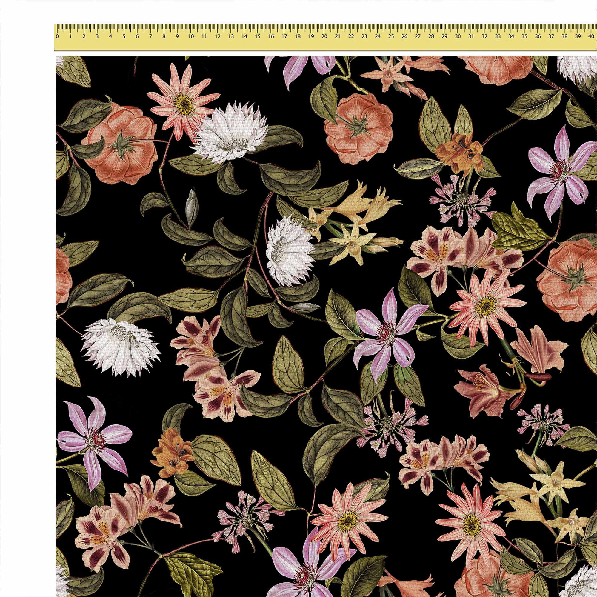 Dark Jungle-Tablecloth Fabric