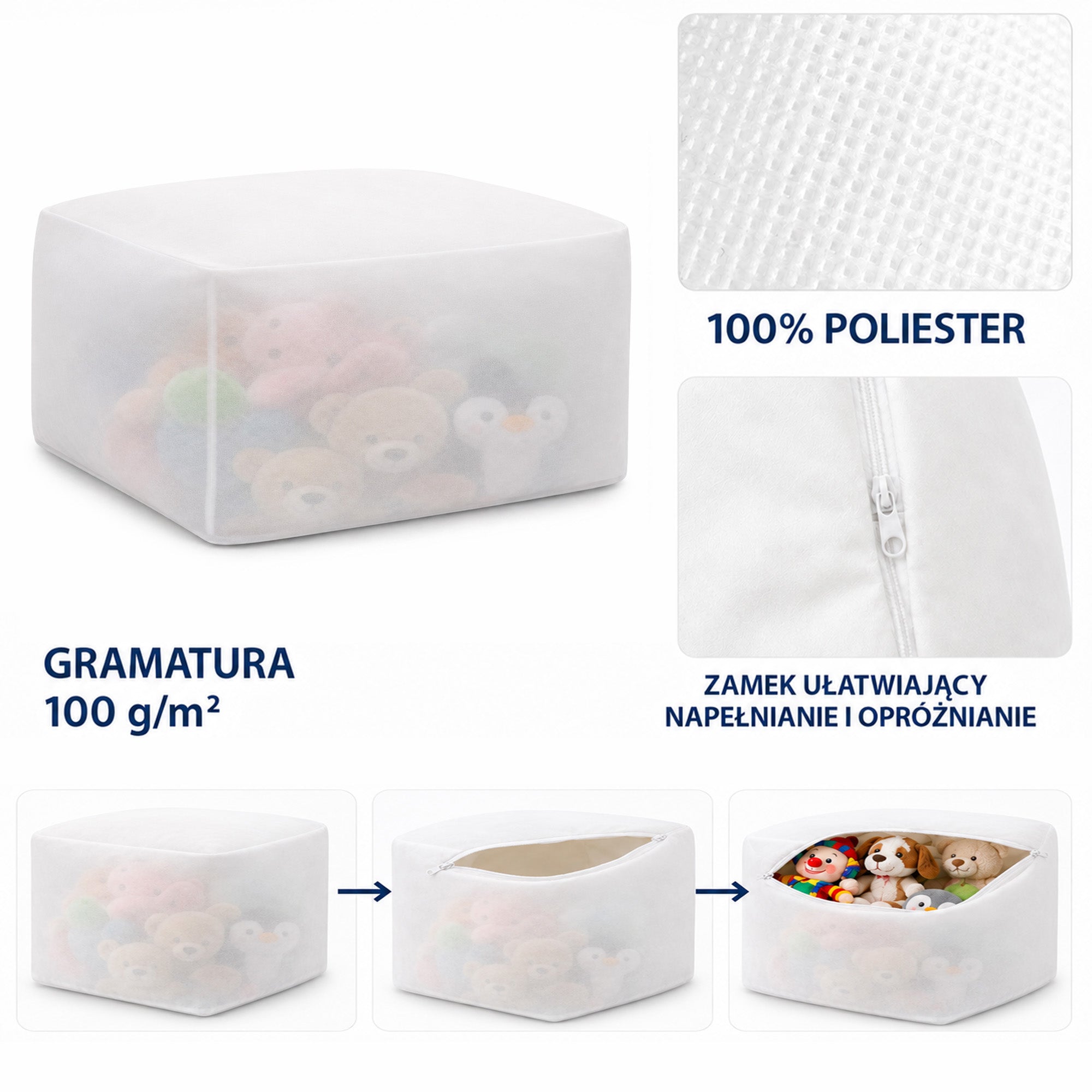 Pokrowiec podnóżek Comfort