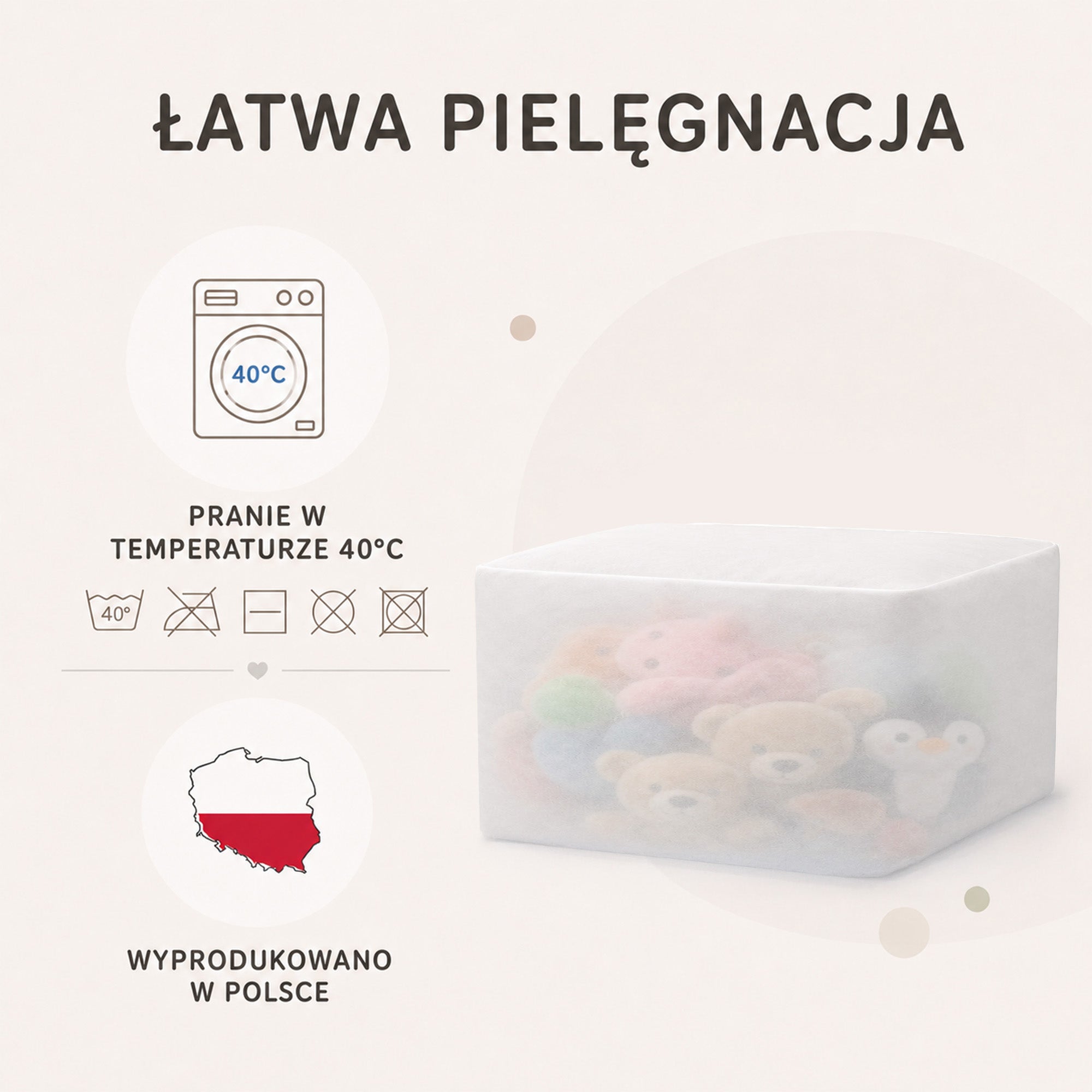 Pokrowiec podnóżek Comfort