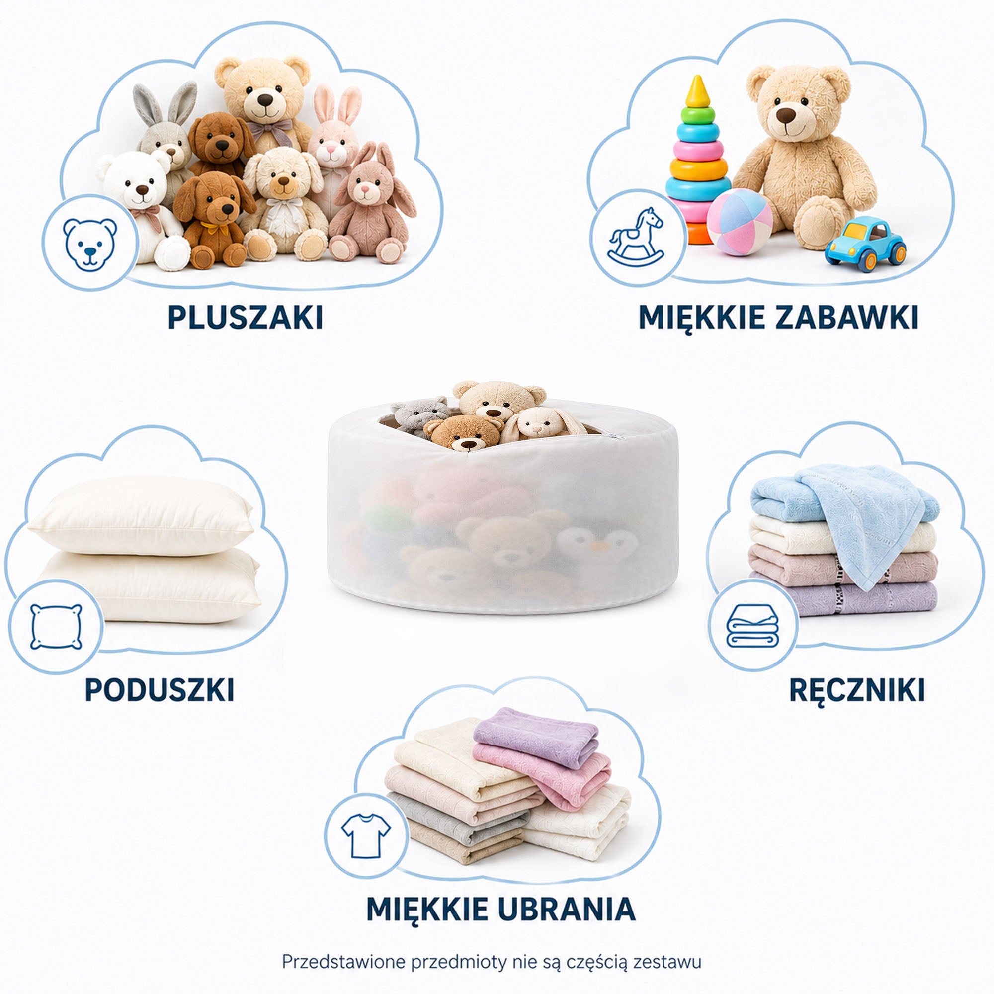 Pokrowiec podnóżek Roller
