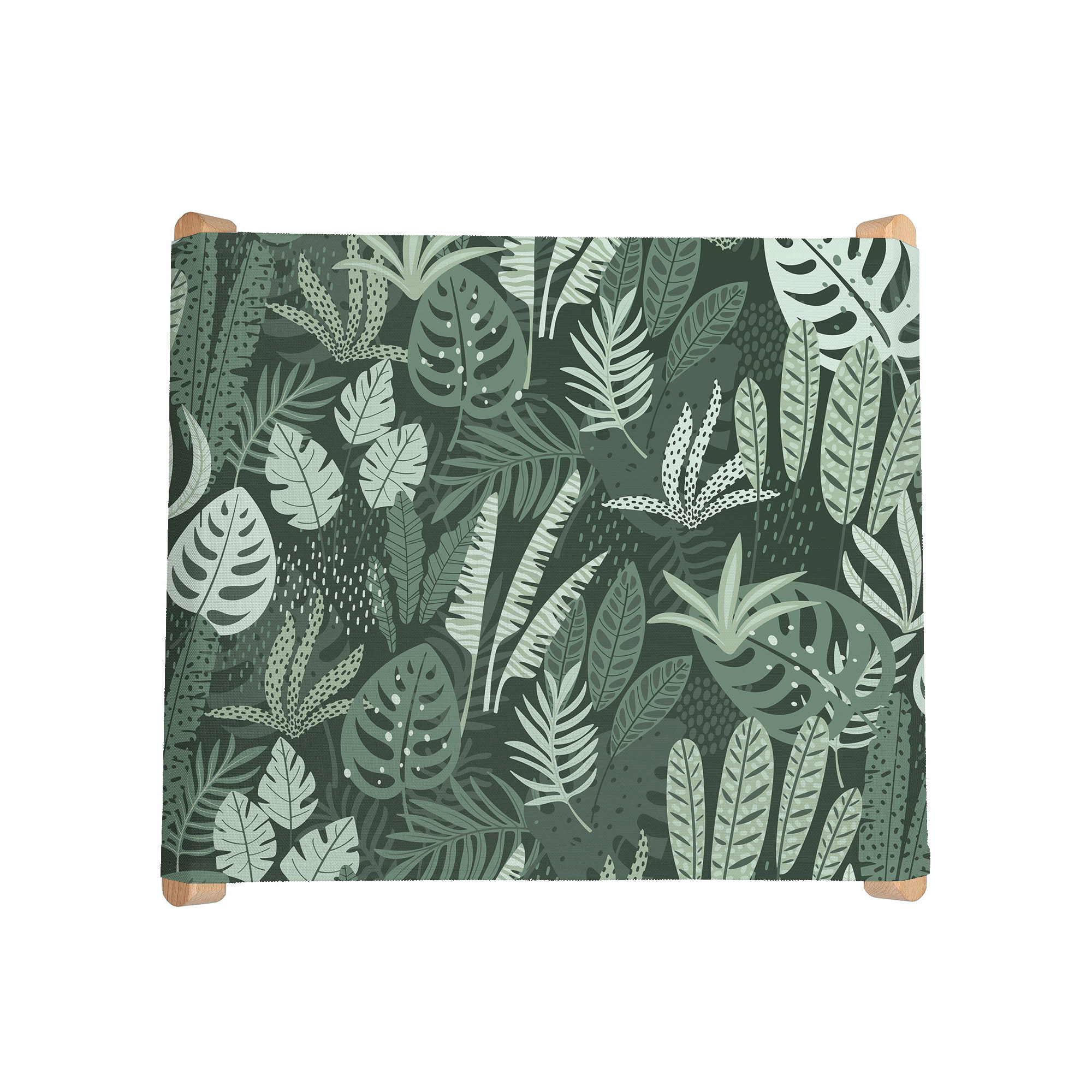 Chair Tropical Green Leaves Palm