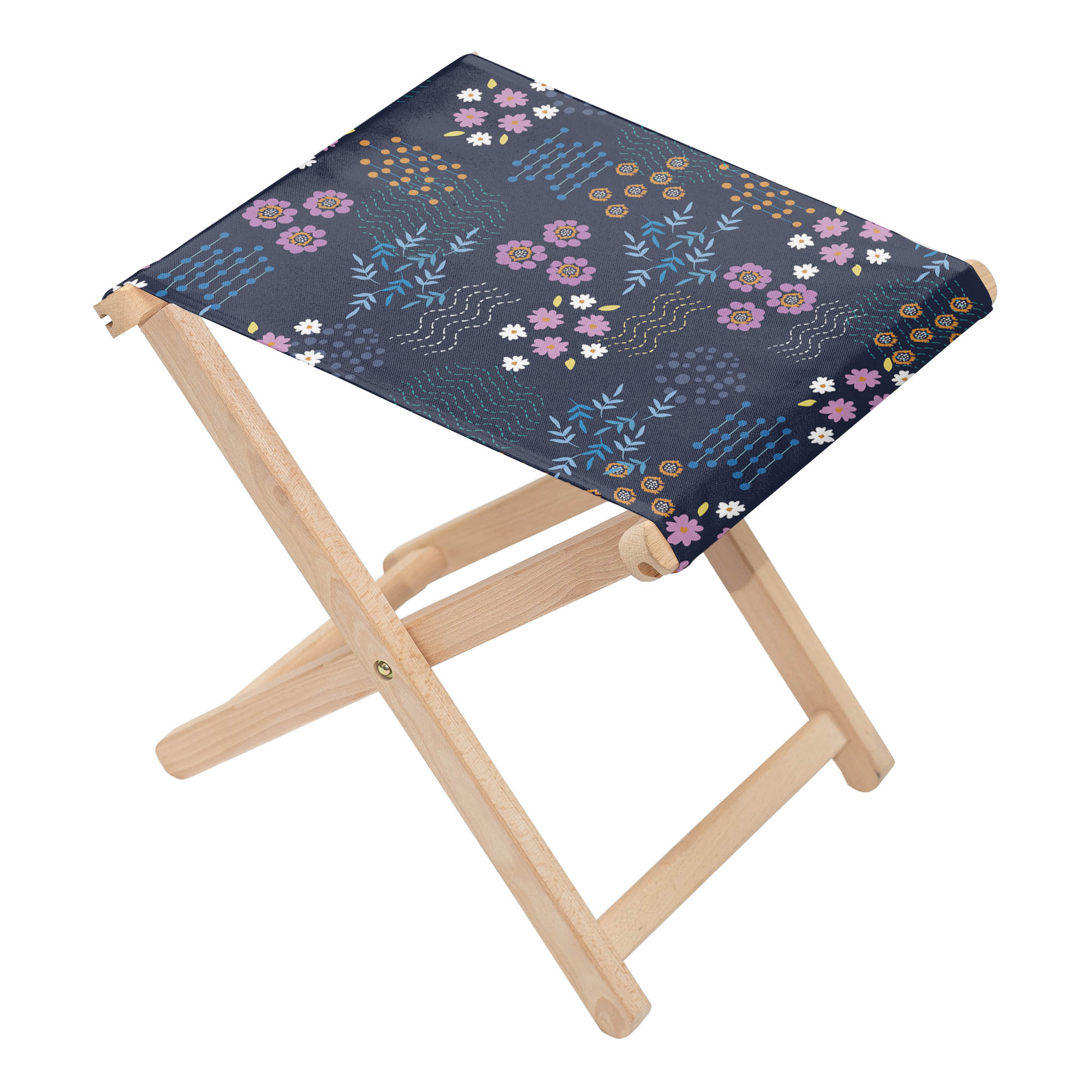Chair Geometric Flower