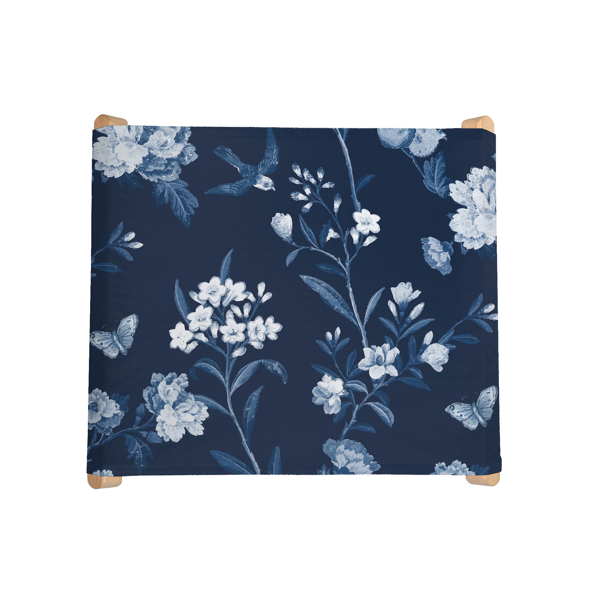 Chair Blue Botanical