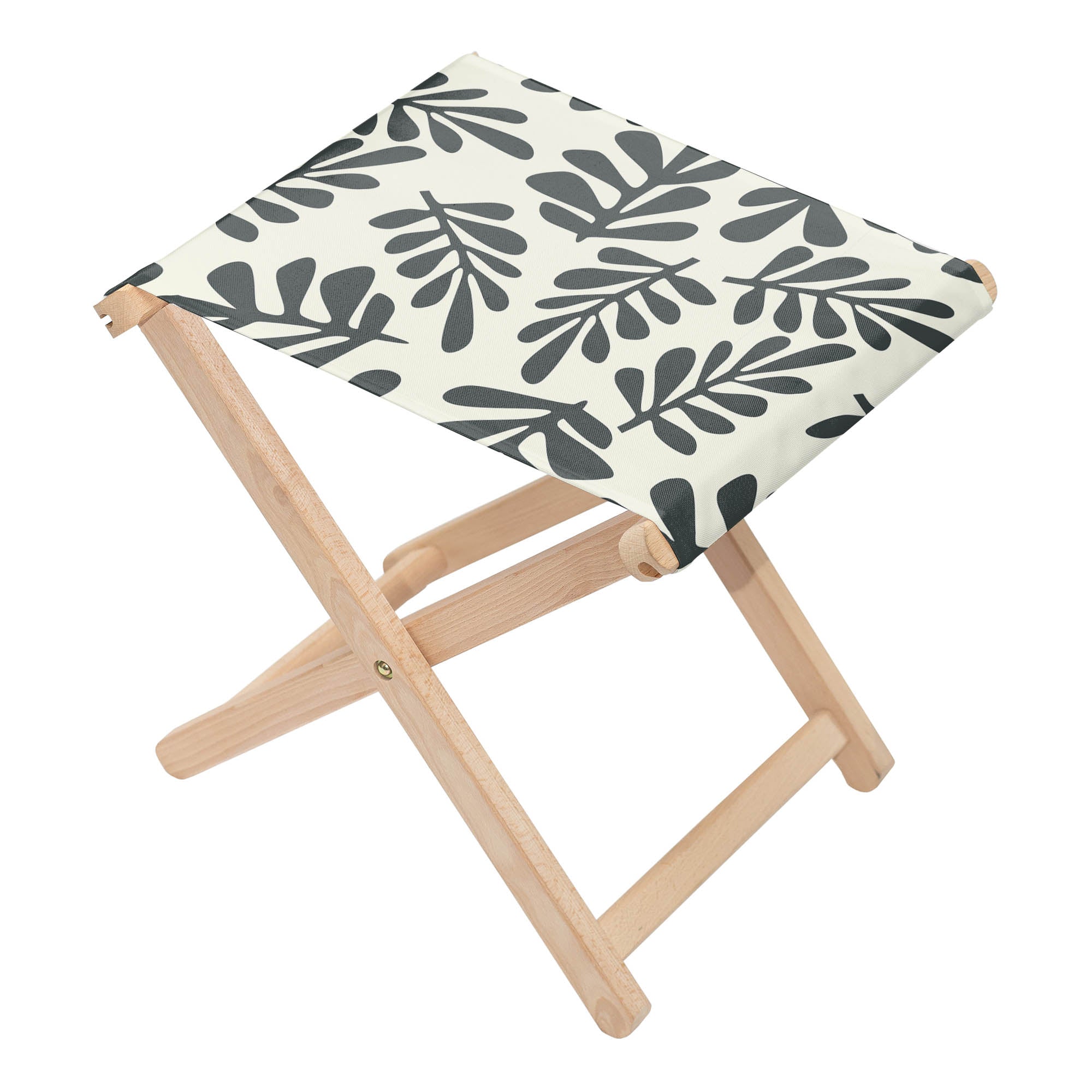 Artistic Abstract Leaves Chair