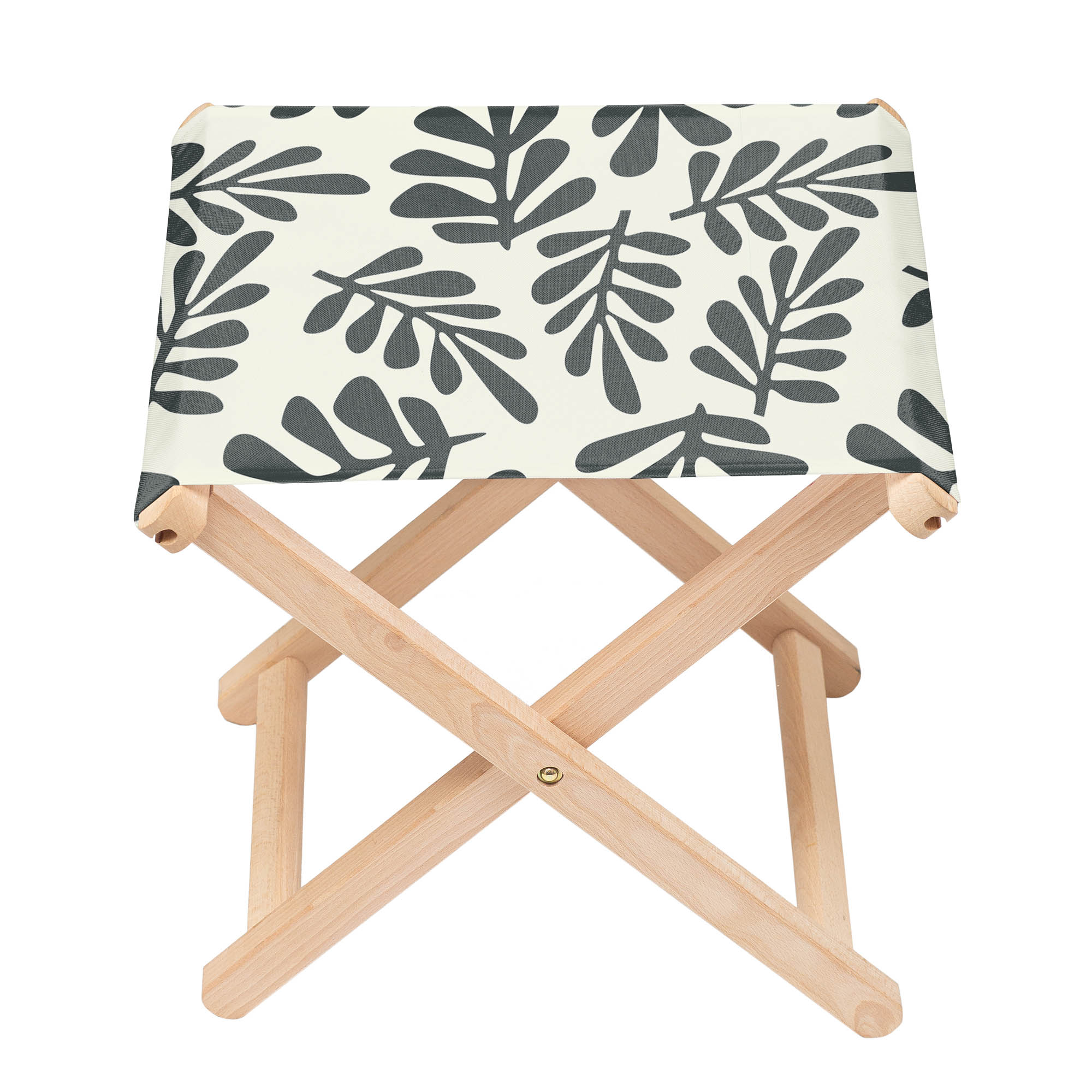 Artistic Abstract Leaves Chair
