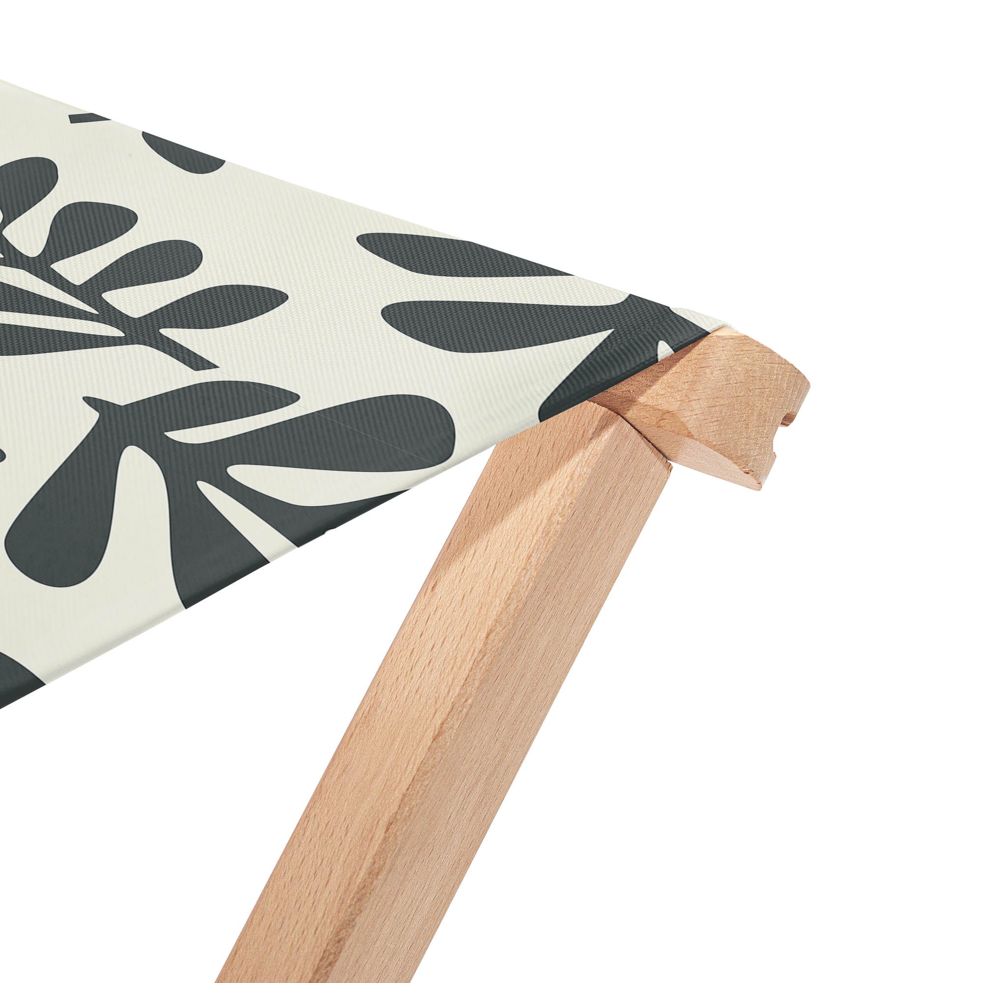 Artistic Abstract Leaves Chair