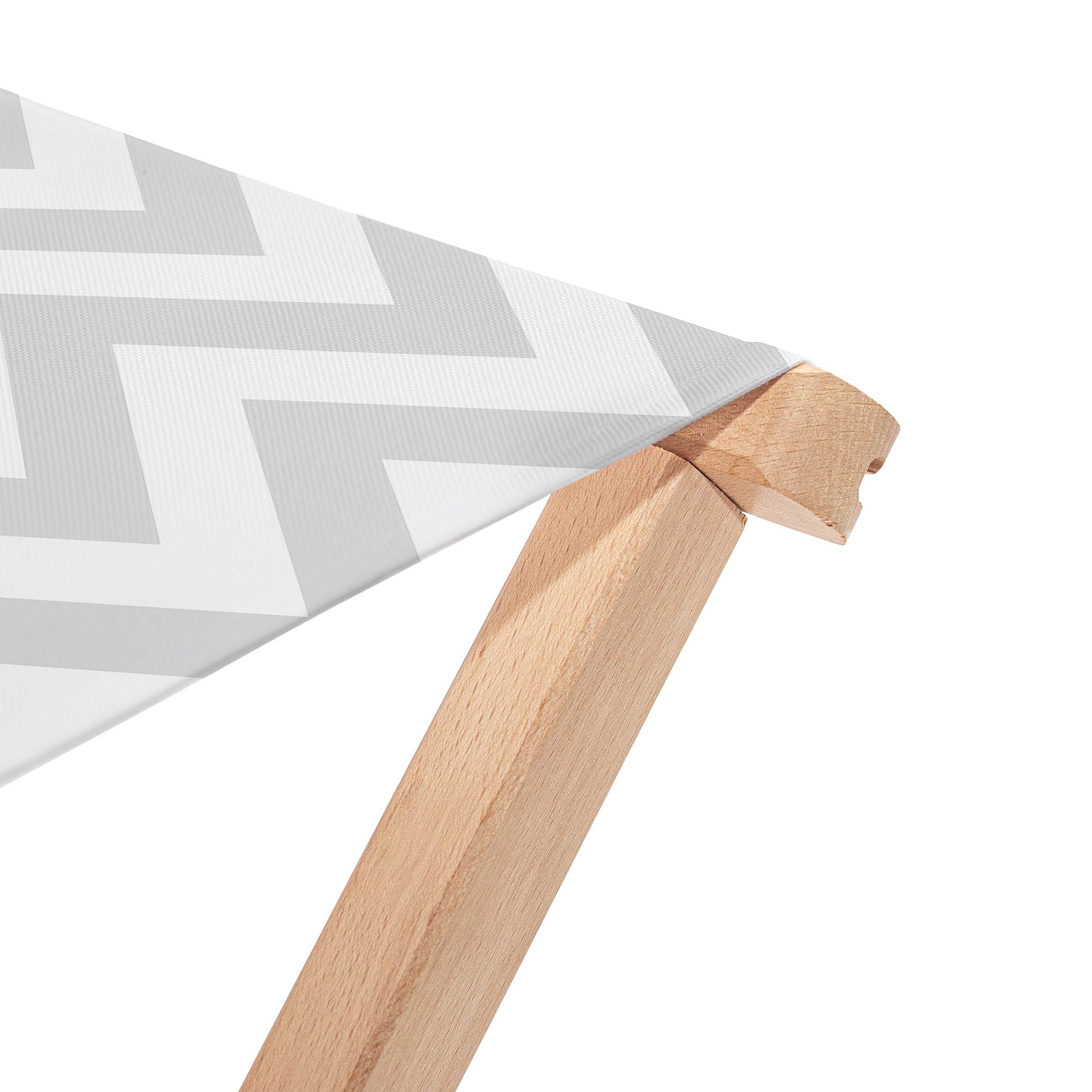 Zig Zag Grey Chair
