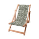 Wooden Lounger White Berries on Olive-S