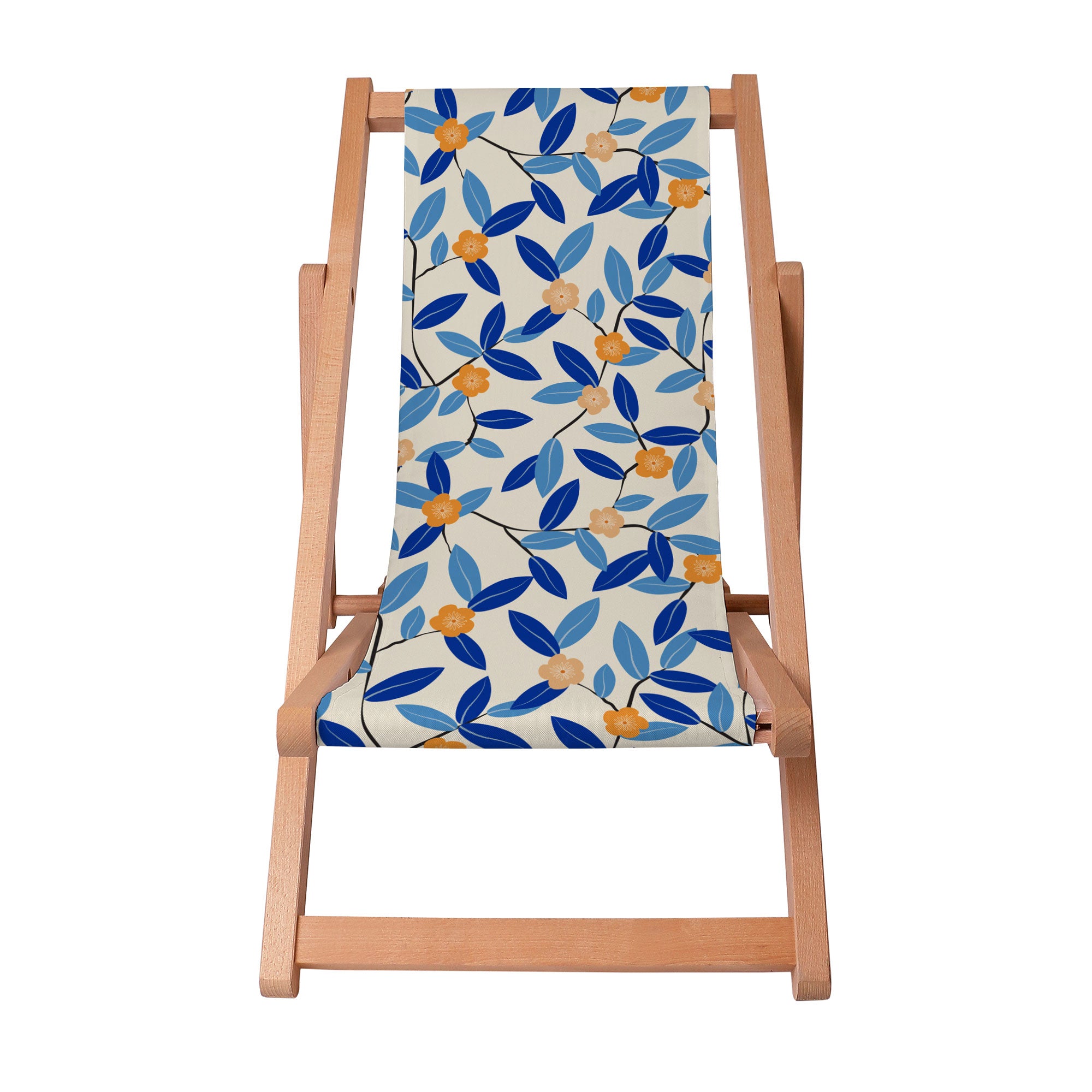 Wooden Lounger Energy Blues-S