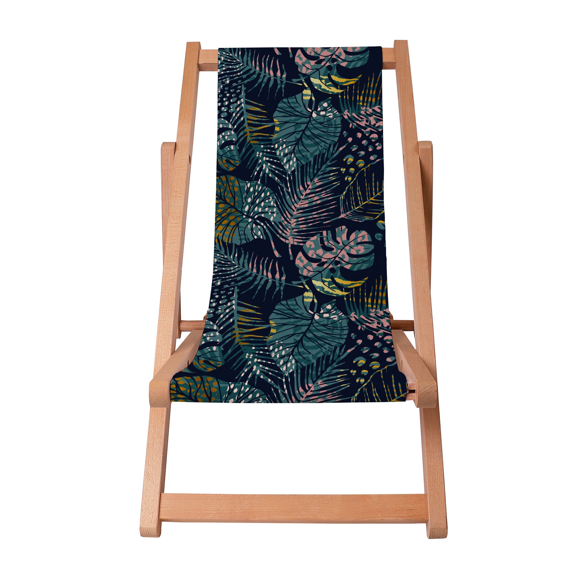 Wooden Deck Chair Animal Textures Plants