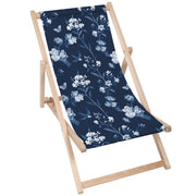 Leżak drewniany Blue Botanical-M