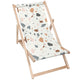 Wooden Deck Chair Ecru Terrazzo-M