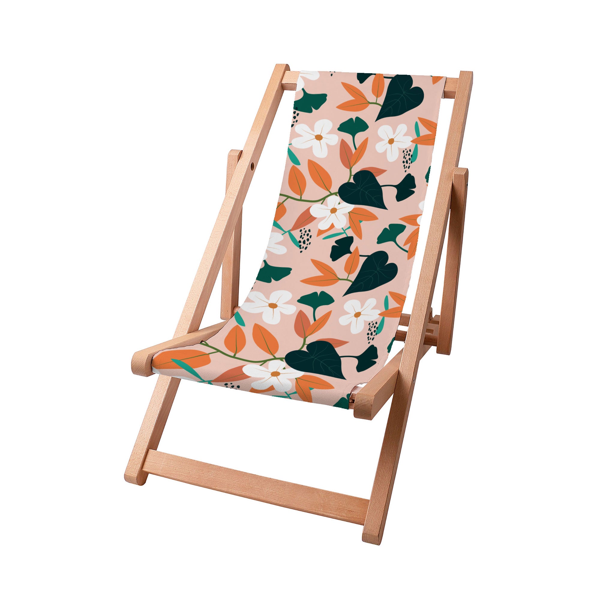Wooden Deck Chair Abstract Spring