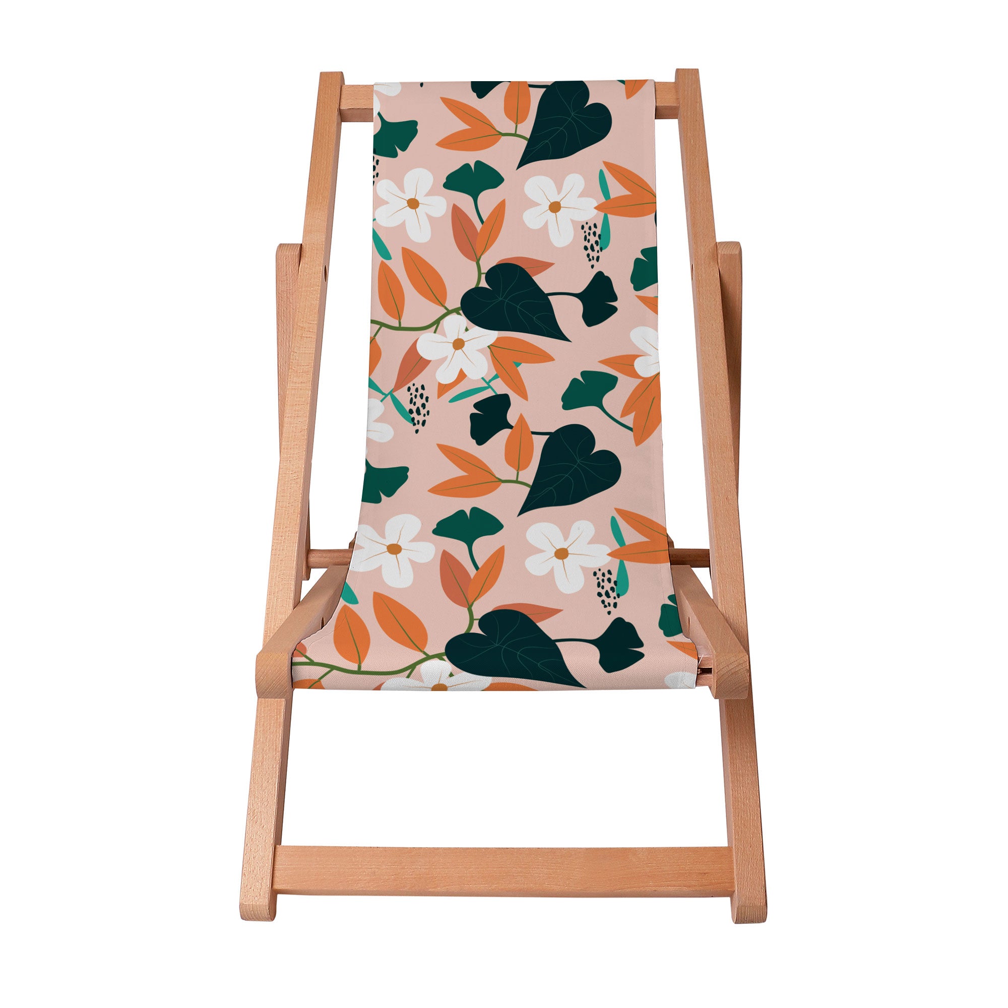 Wooden Deck Chair Abstract Spring-S
