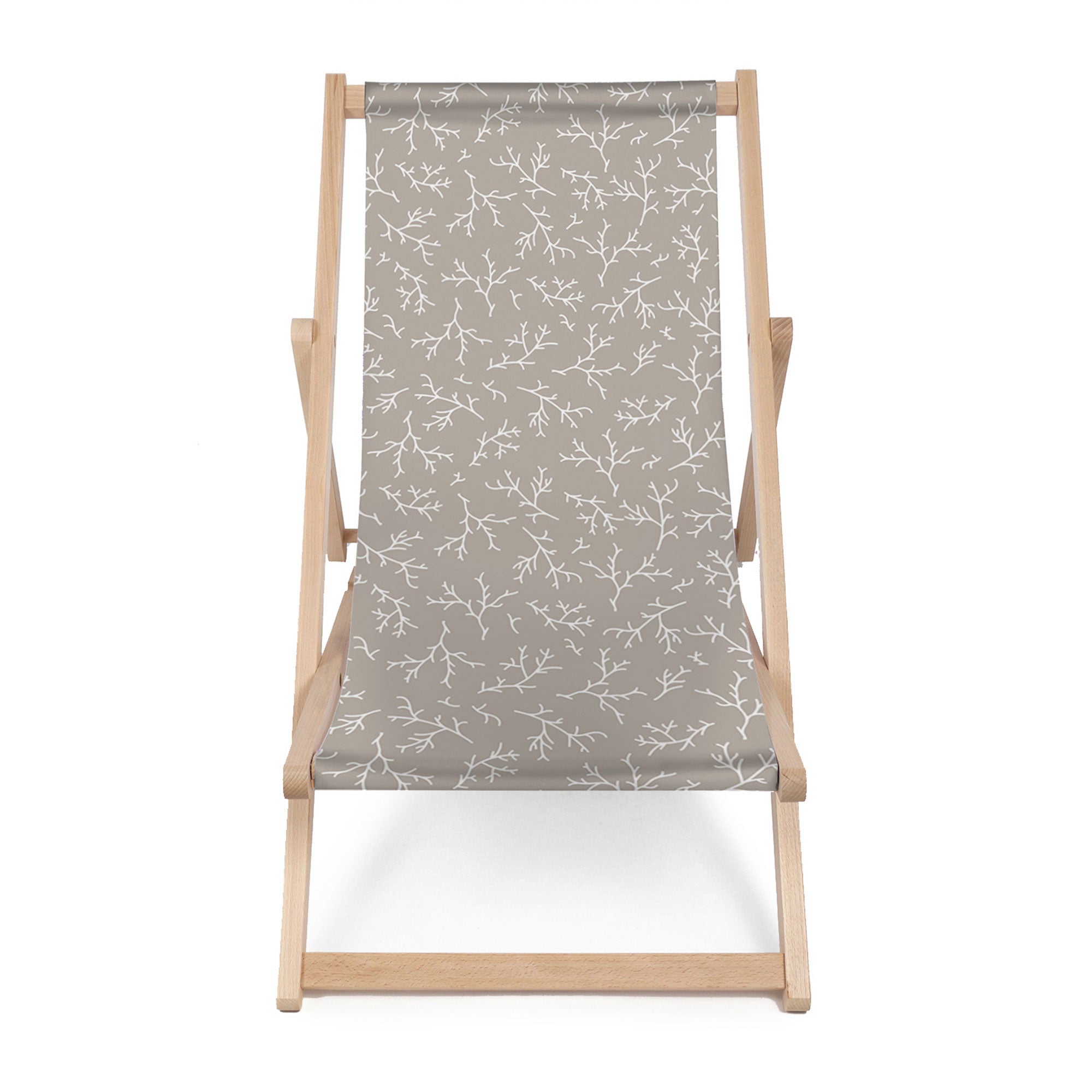 Wooden Deck Chair Autumn Branches-M
