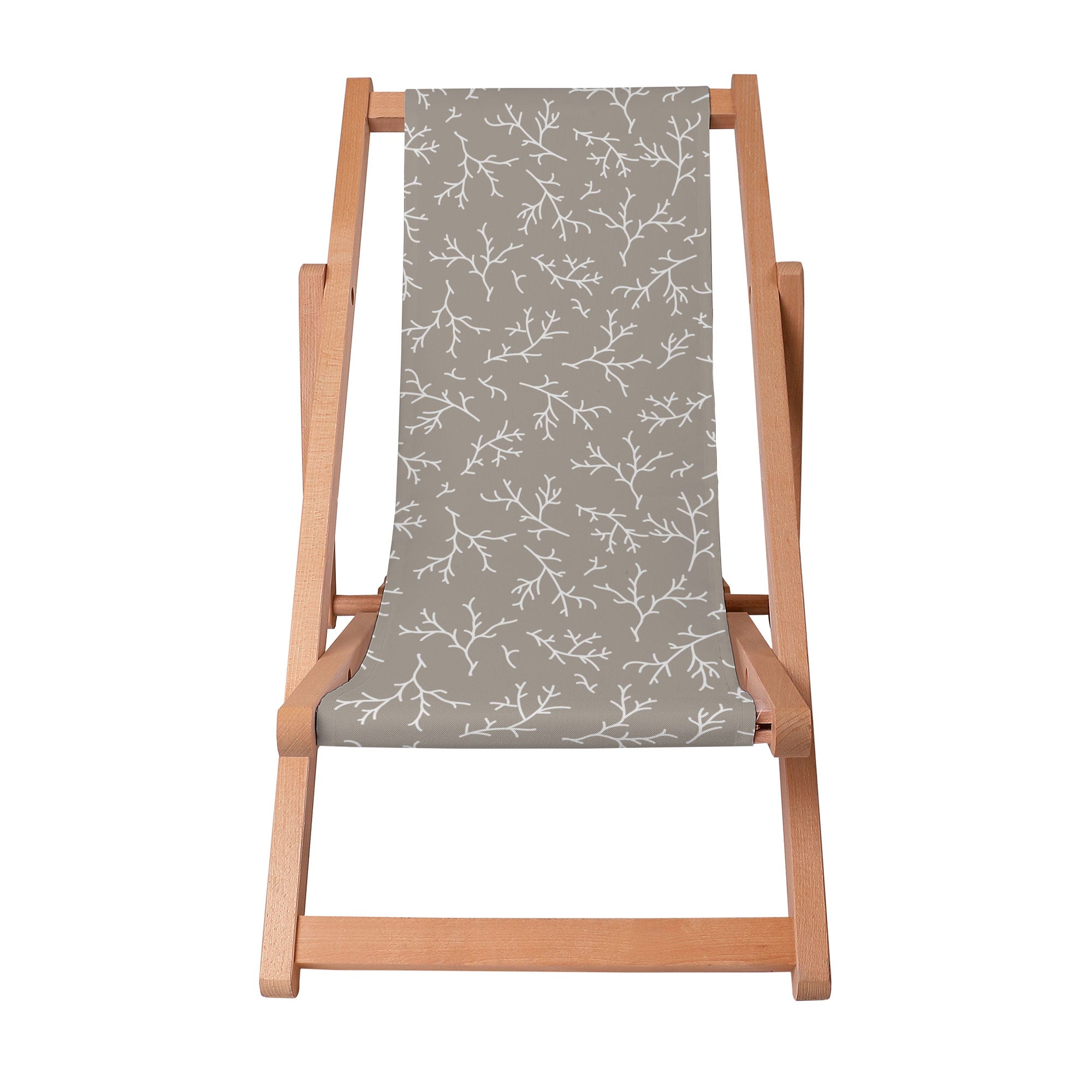 Wooden Deck Chair Autumn Branches-S