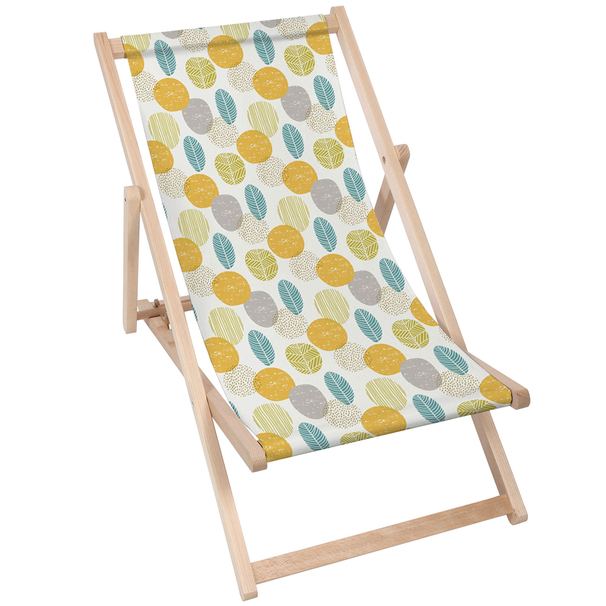 Wooden Deck Chair Autumn is Coming-M