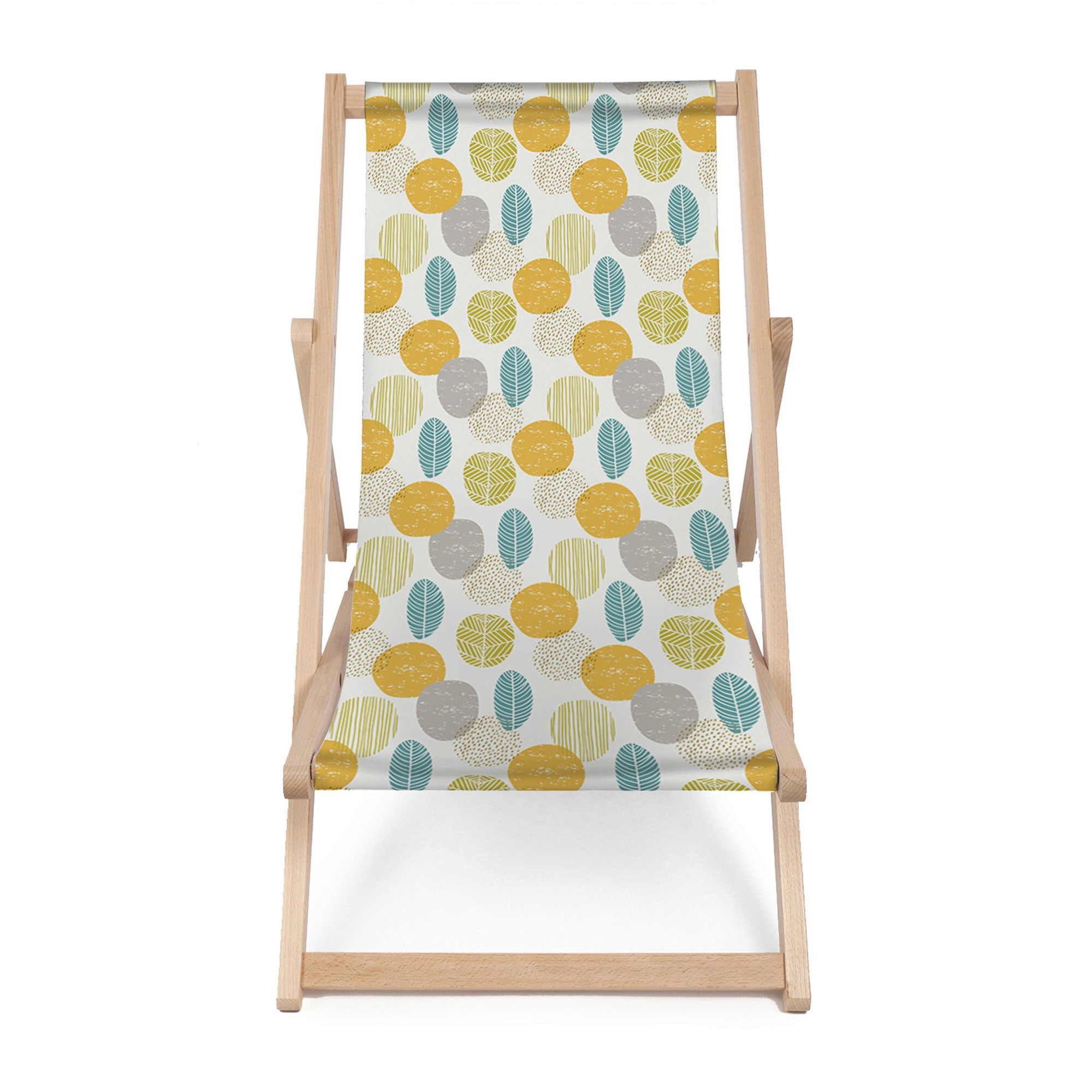 Wooden Deck Chair Autumn is Coming-M