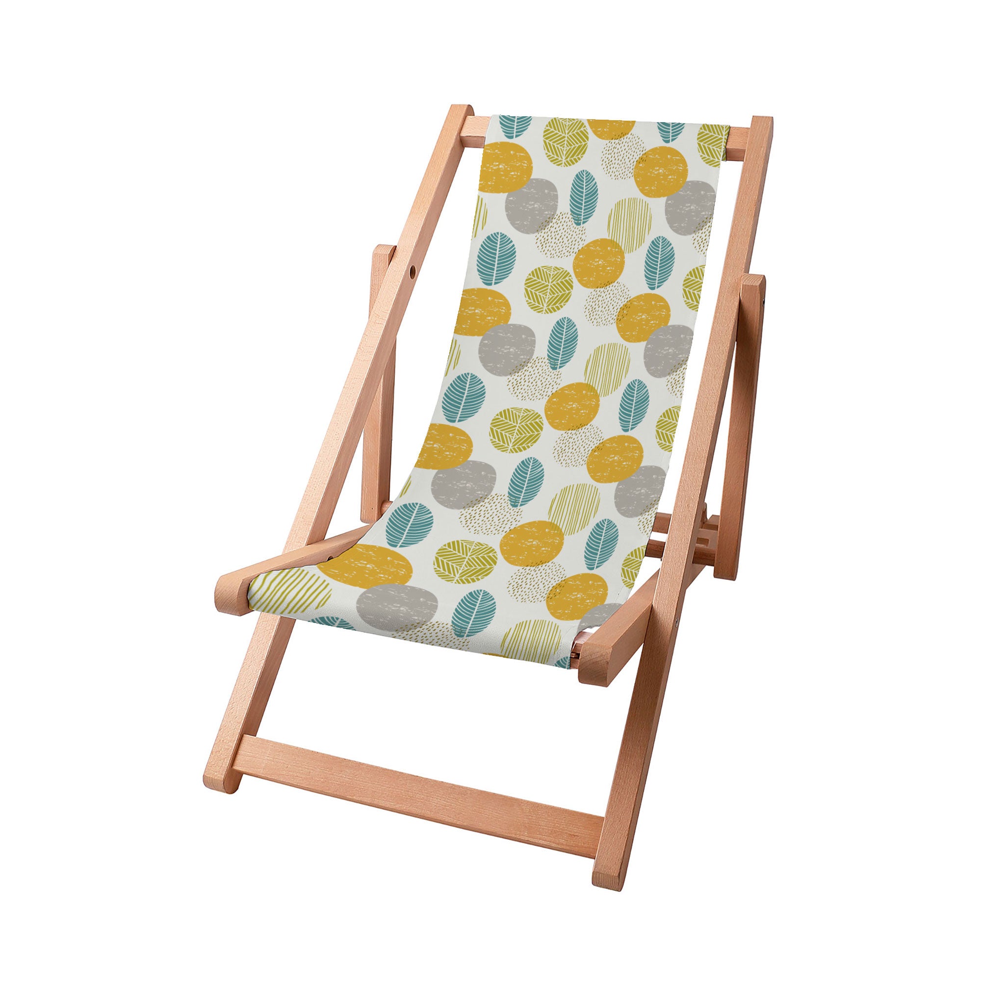 Wooden Deck Chair Autumn is Coming-S