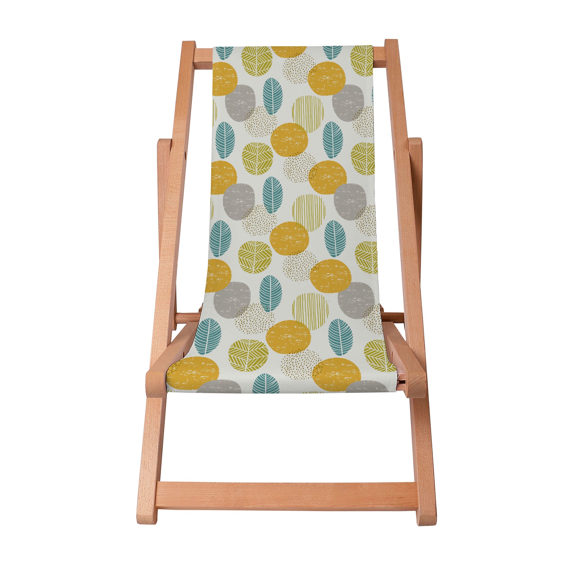 Wooden Deck Chair Autumn is Coming-S