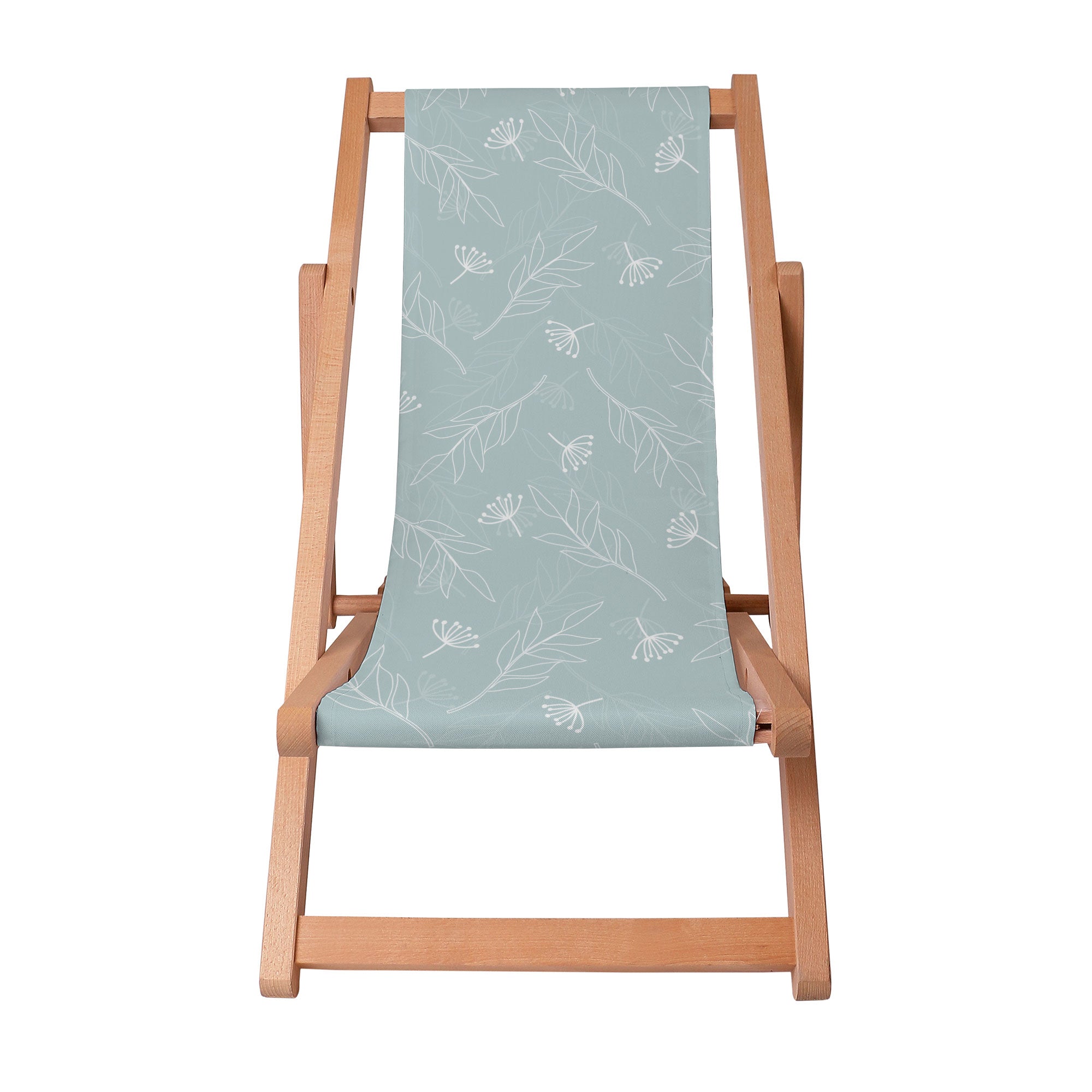Wooden Deck Chair Blue Monday Morning-S