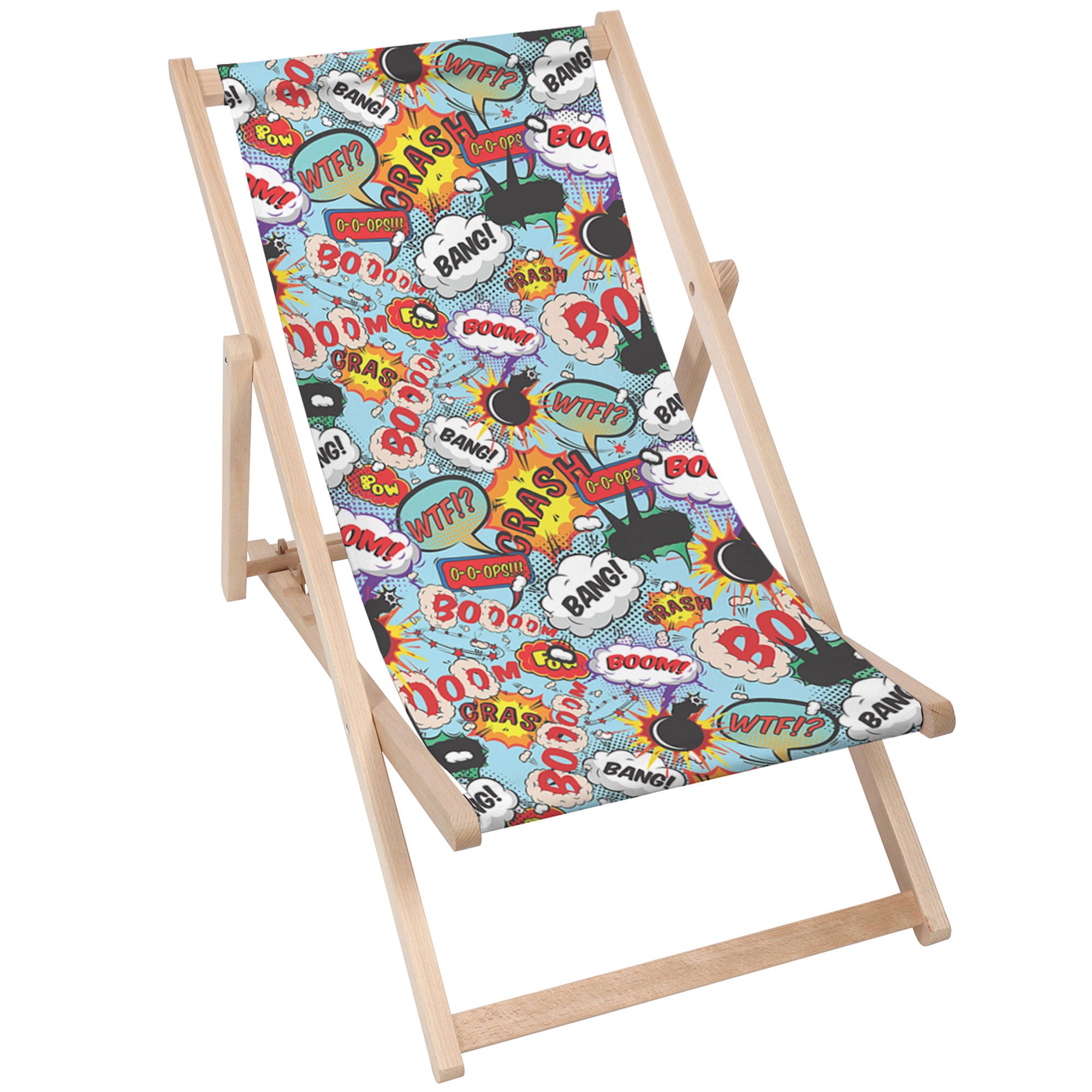Wooden Deck Chair Boom-M