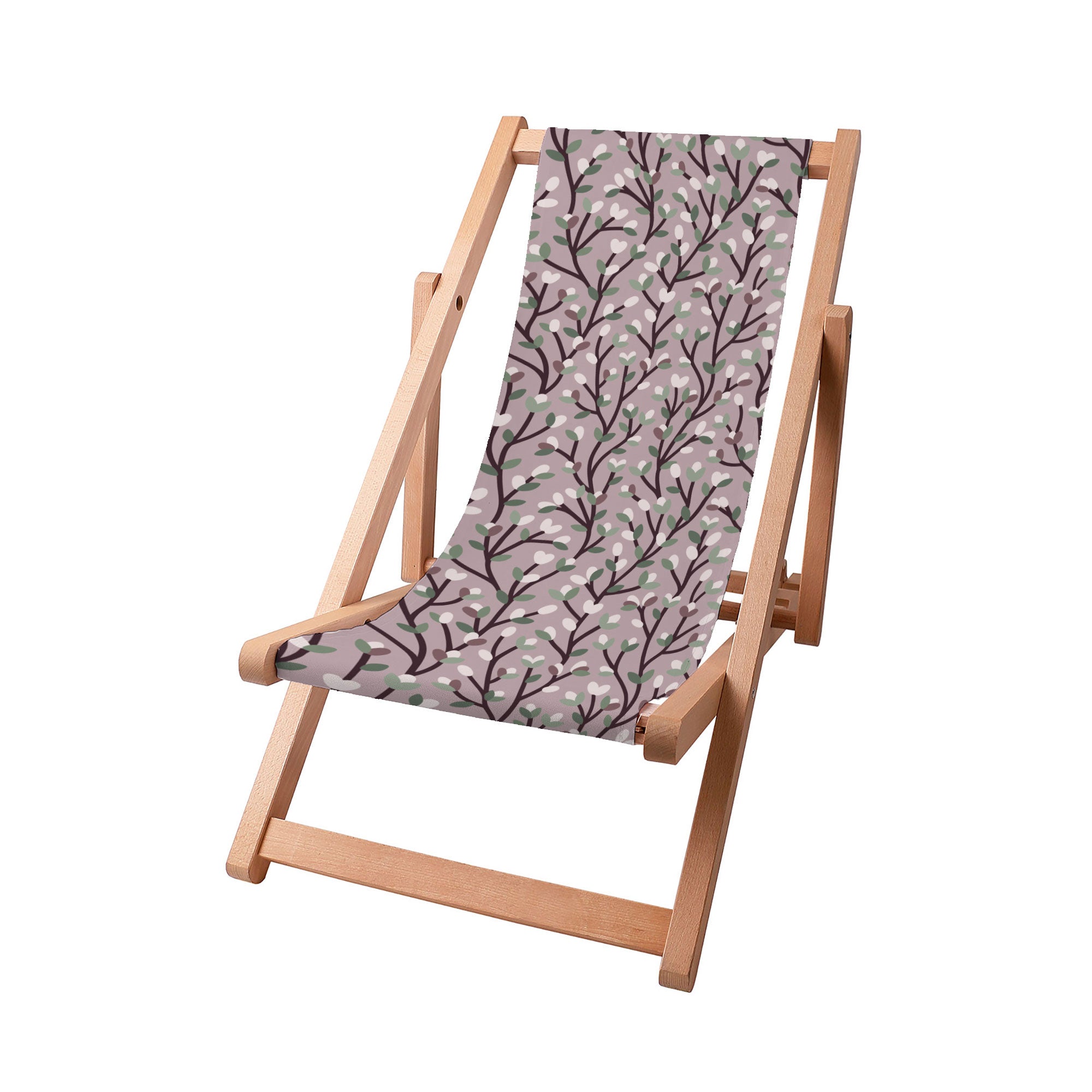 Wooden Deck Chair Branches