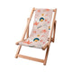 Wooden Deck Chair Cheerful Abstract-S