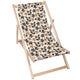 Wooden Deck Chair Cozy Autumn Leaves-M