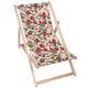 Dřevěné lehátko Dark Jungle Pink-M