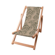 Wooden Deck Chair Decorative Branches-S