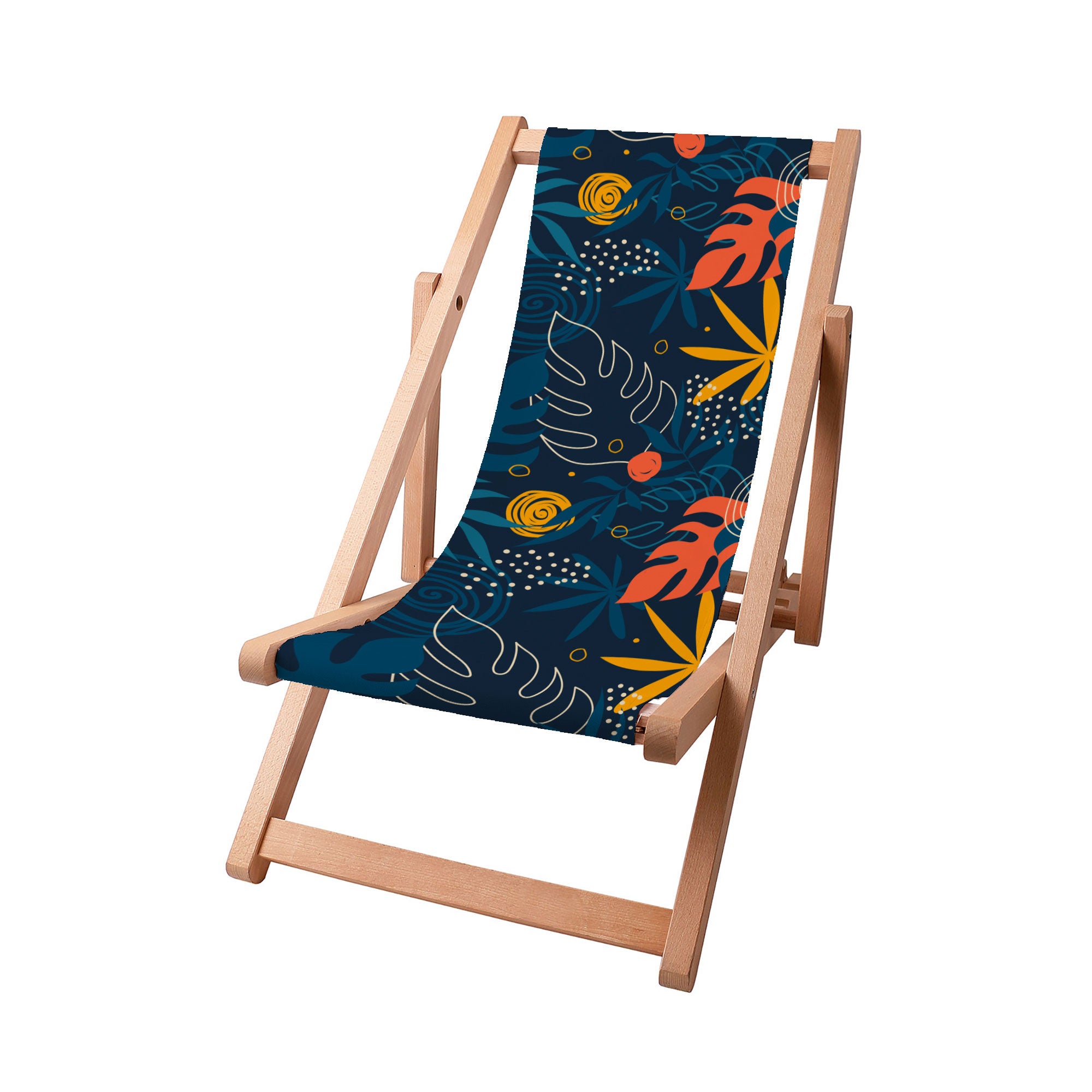 Wooden Deck Chair Doodle Exotic-S