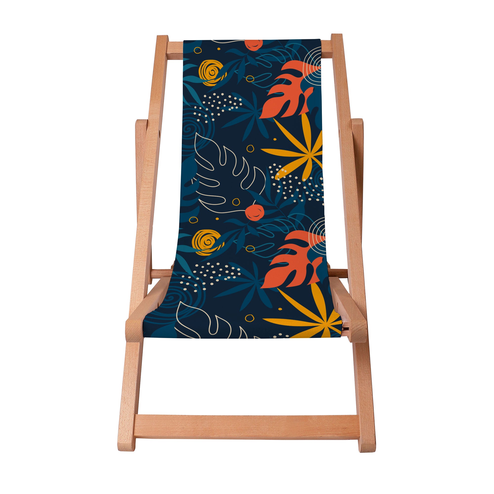 Wooden Deck Chair Doodle Exotic
