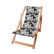 Wooden Deck Chair Face-S