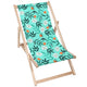 Wooden Deck Chair Flower Dream-M