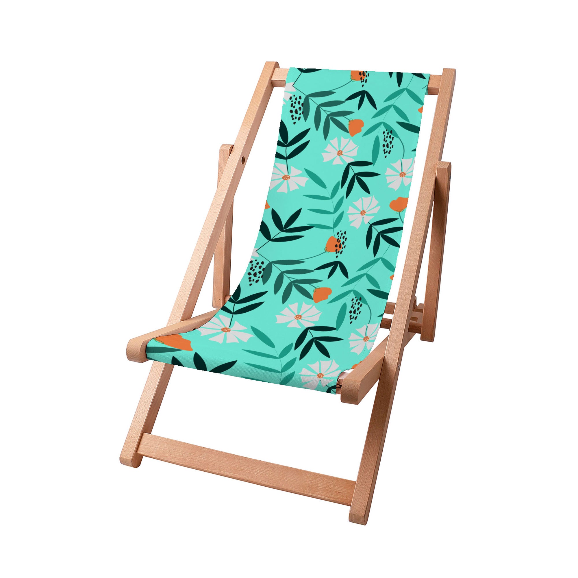 Wooden Deck Chair Flower Dream