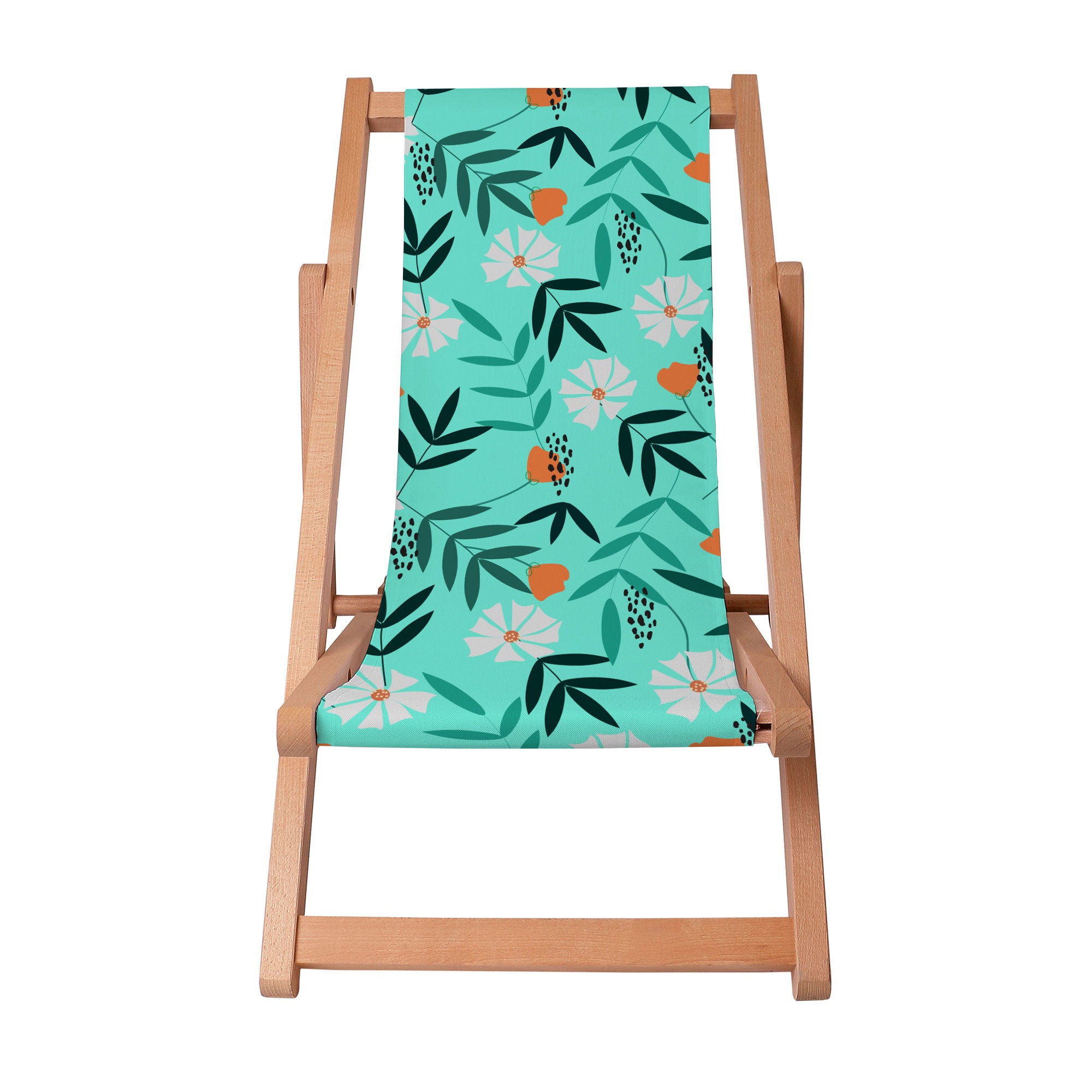 Wooden Deck Chair Flower Dream