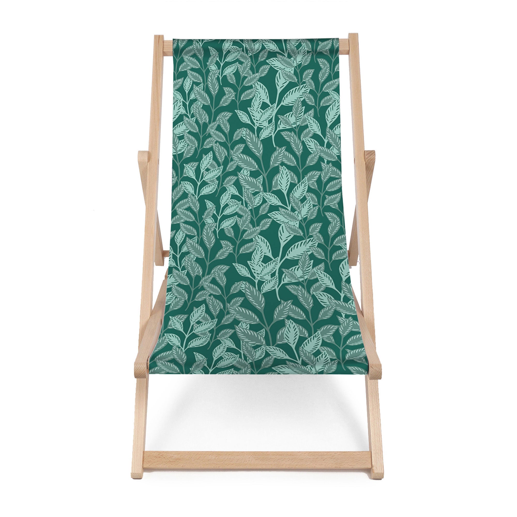 Wooden Deck Chair Garden Plants-M