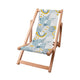 Leżak drewniany Grey Floral Pattern