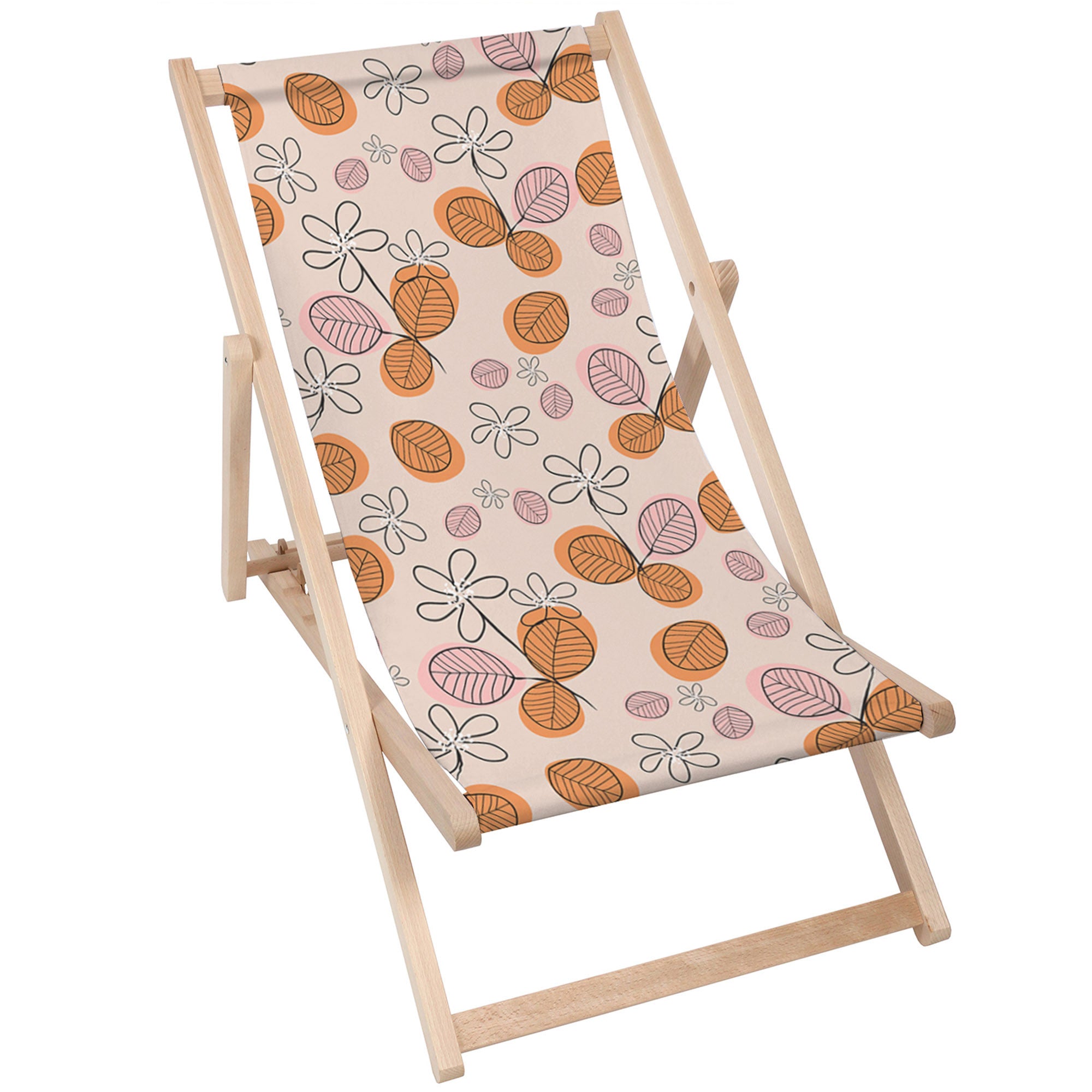 Wooden Deck Chair It Must Be August-M