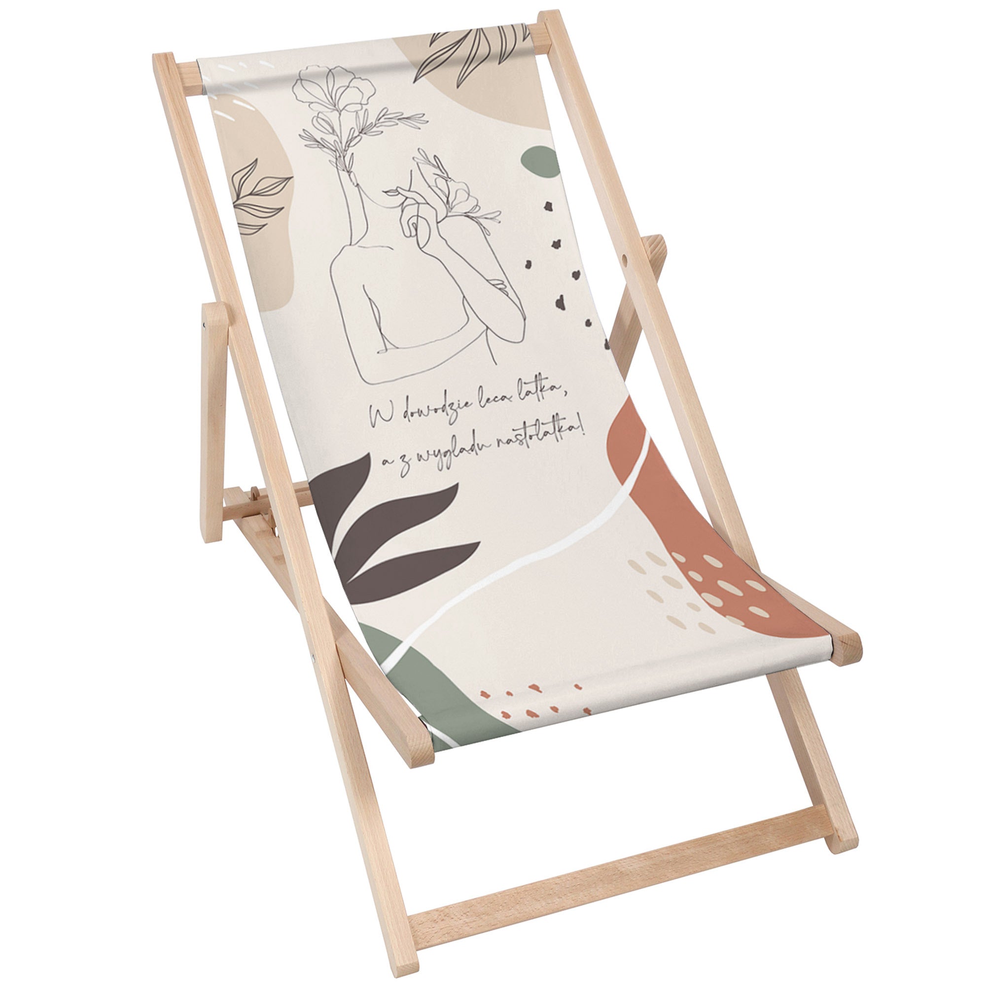 Wooden Deck Chair The Years Fly Teenager