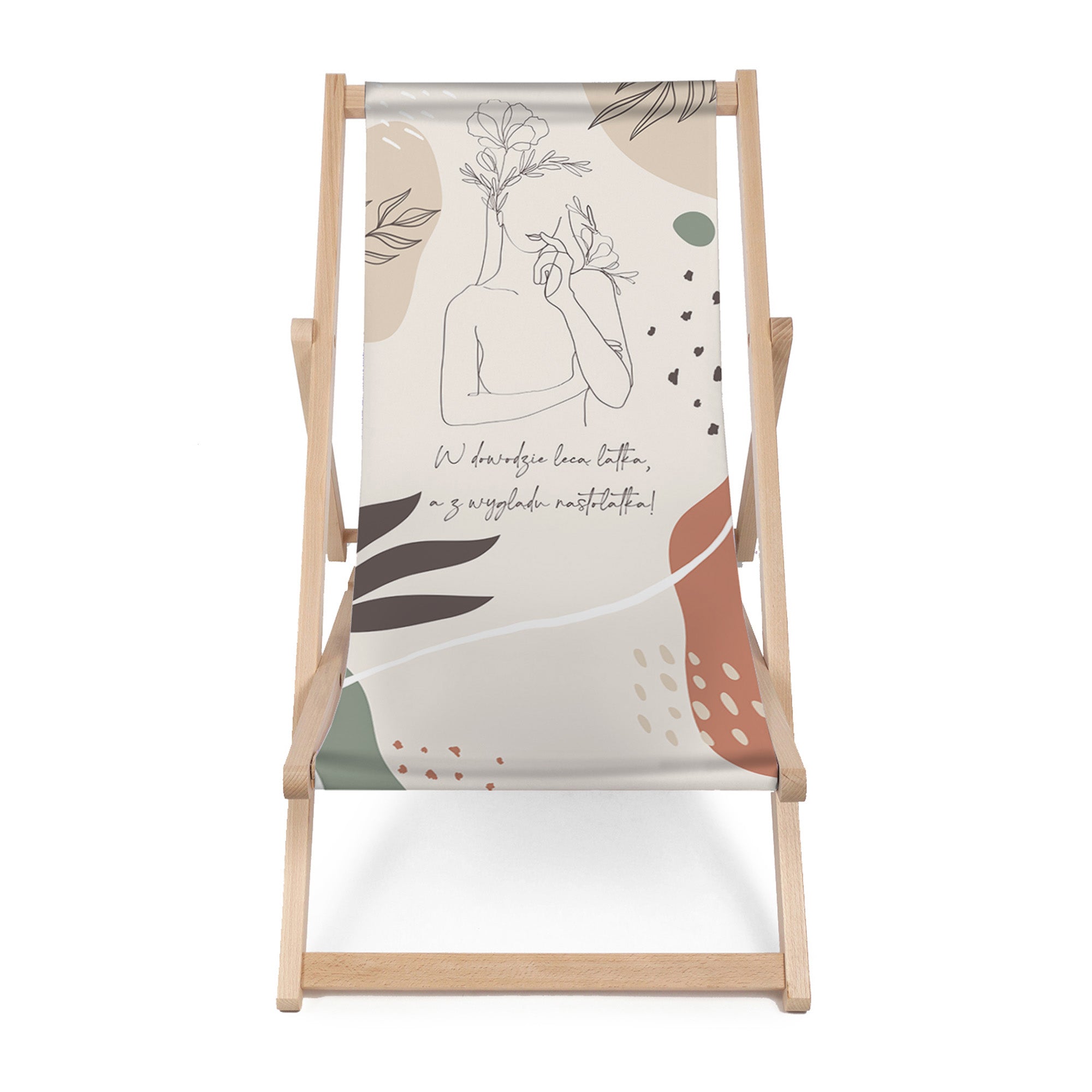 Wooden Deck Chair The Years Fly Teenager