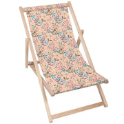 Wooden Deck Chair Morning Flowers-M