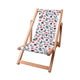 Leżak drewniany Scandi Flowers-S