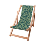 Wooden Deck Chair Tiny Flowers-S