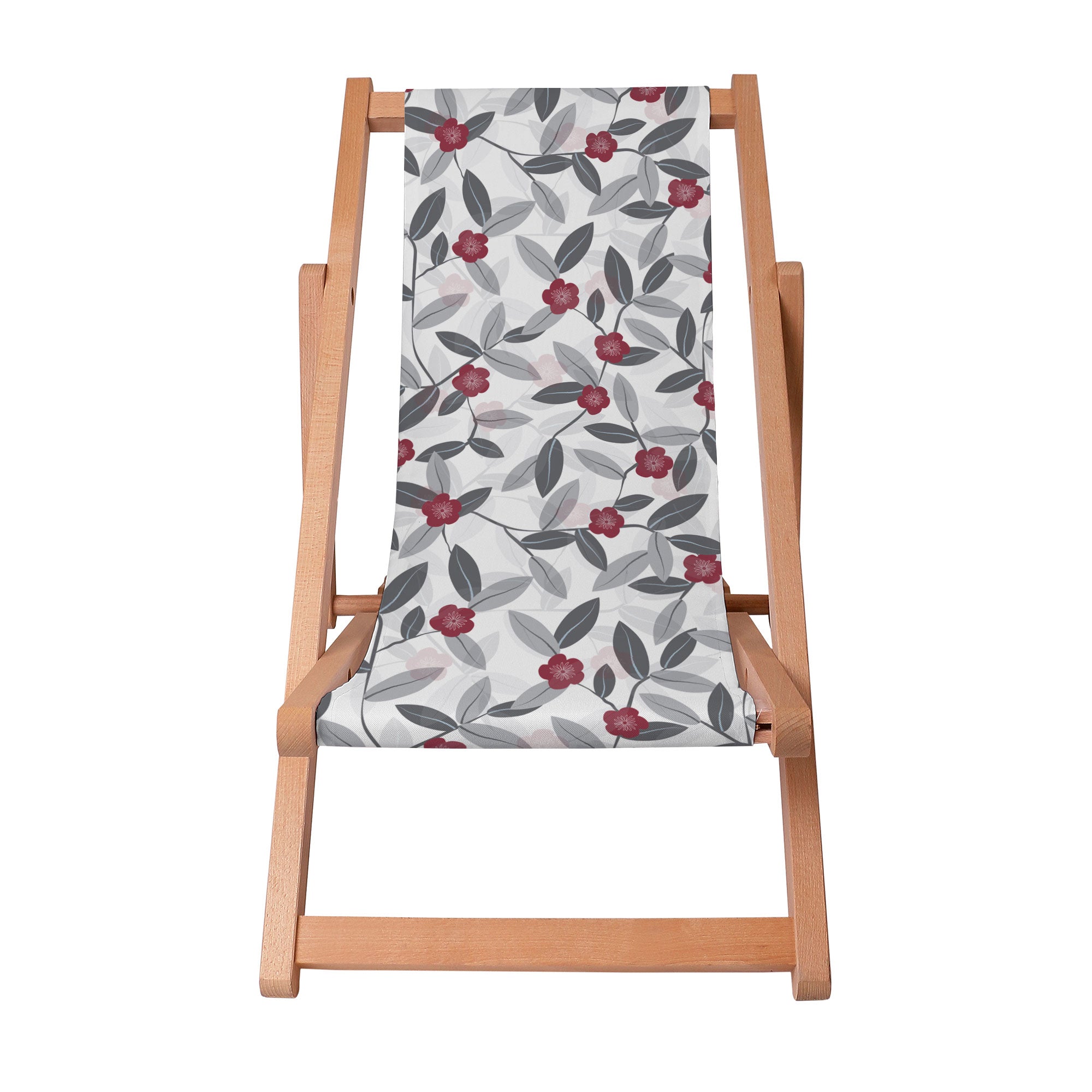 Wooden Deck Chair Under the Tree-S