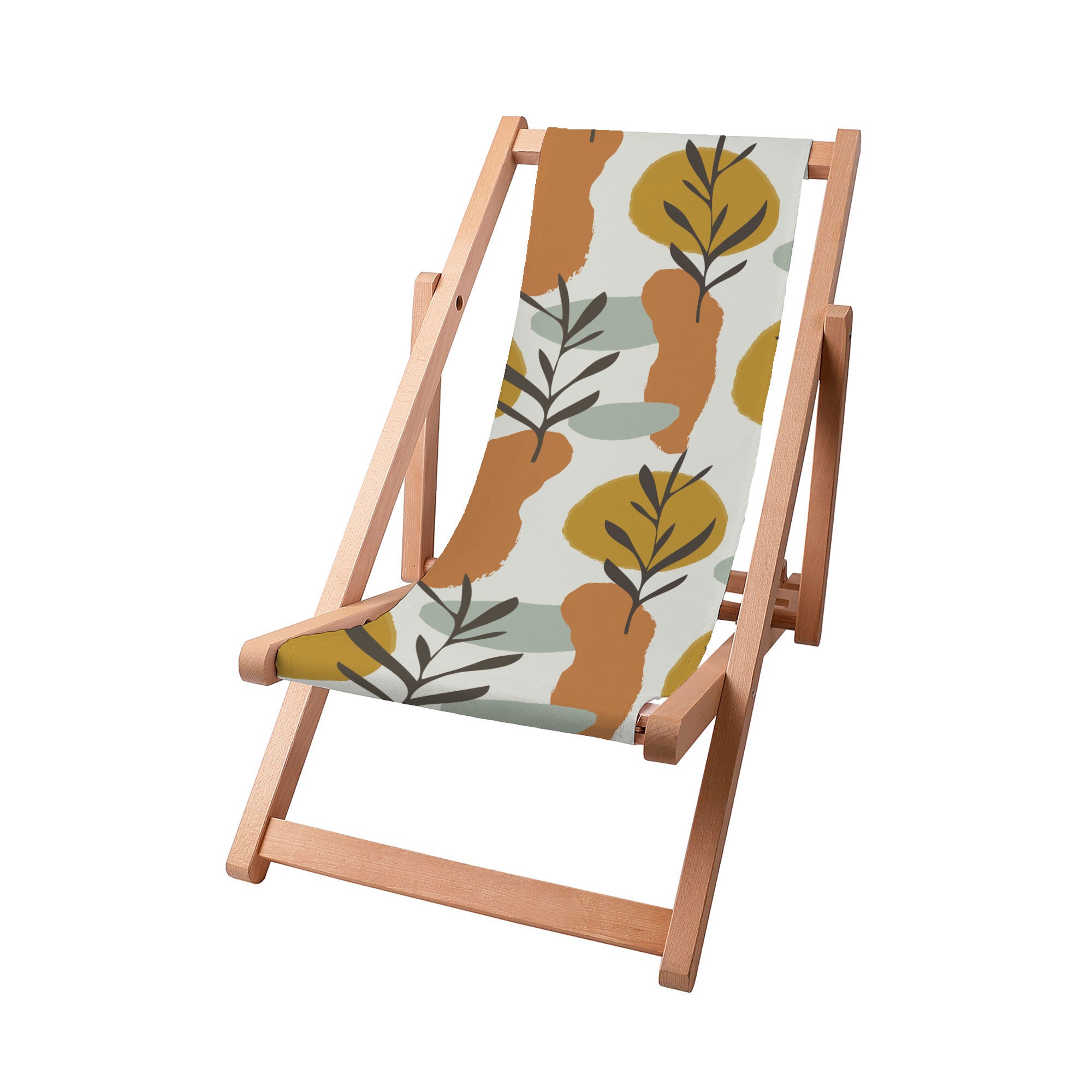 Wooden Deck Chair Warm September